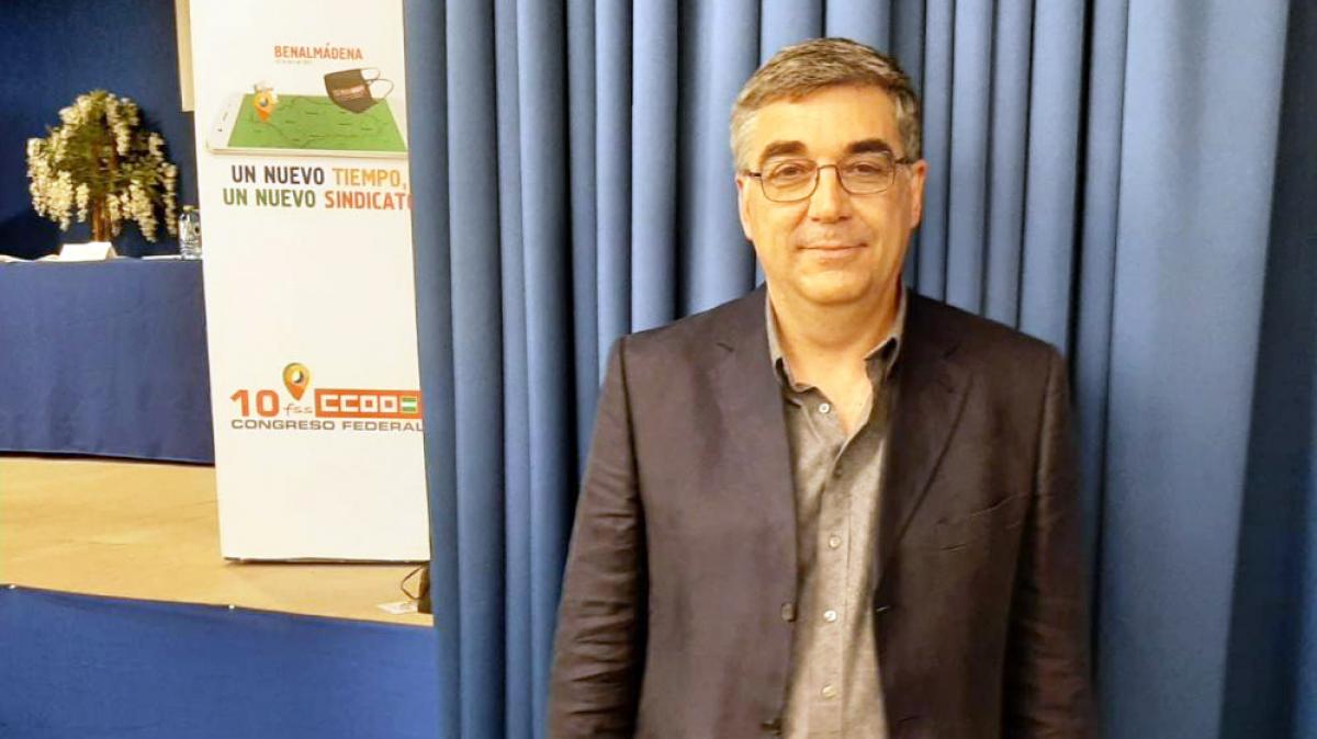 Jos Pelayo Galindo, nuevo secretario general de la federacin de Sanidad y Sectores Sociosanitarios de CCOO de Andaluca