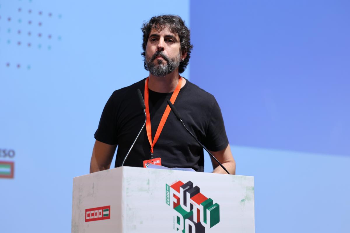 Defensa de la candidatura a la secretaría general de CCOO de Andalucía