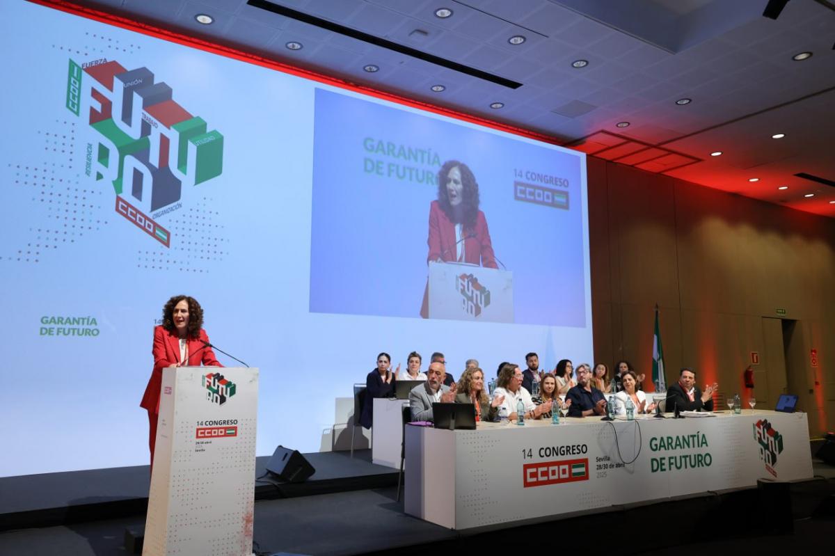 Nuria Lpez Marn y la nueva Comisin Ejecutiva de CCOO de Andaluca