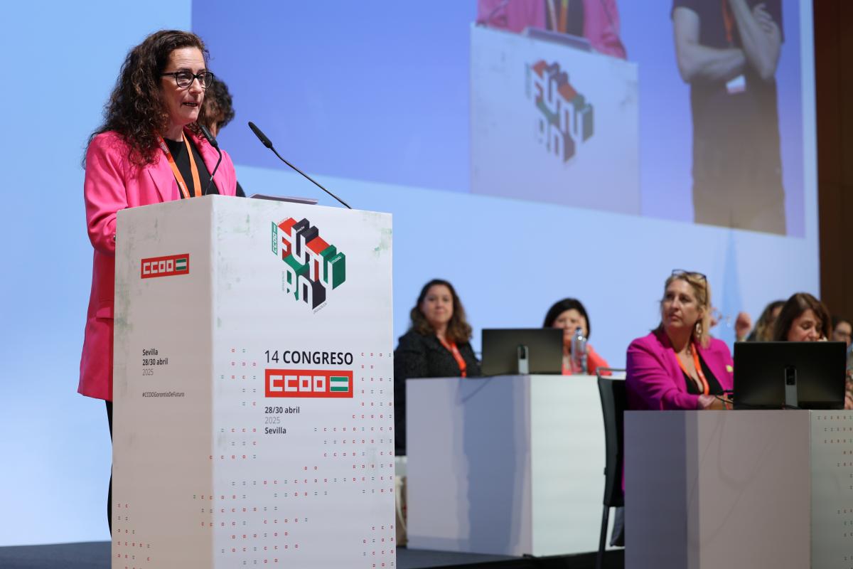 Defensa de la candidatura a la secretaría general de CCOO de Andalucía