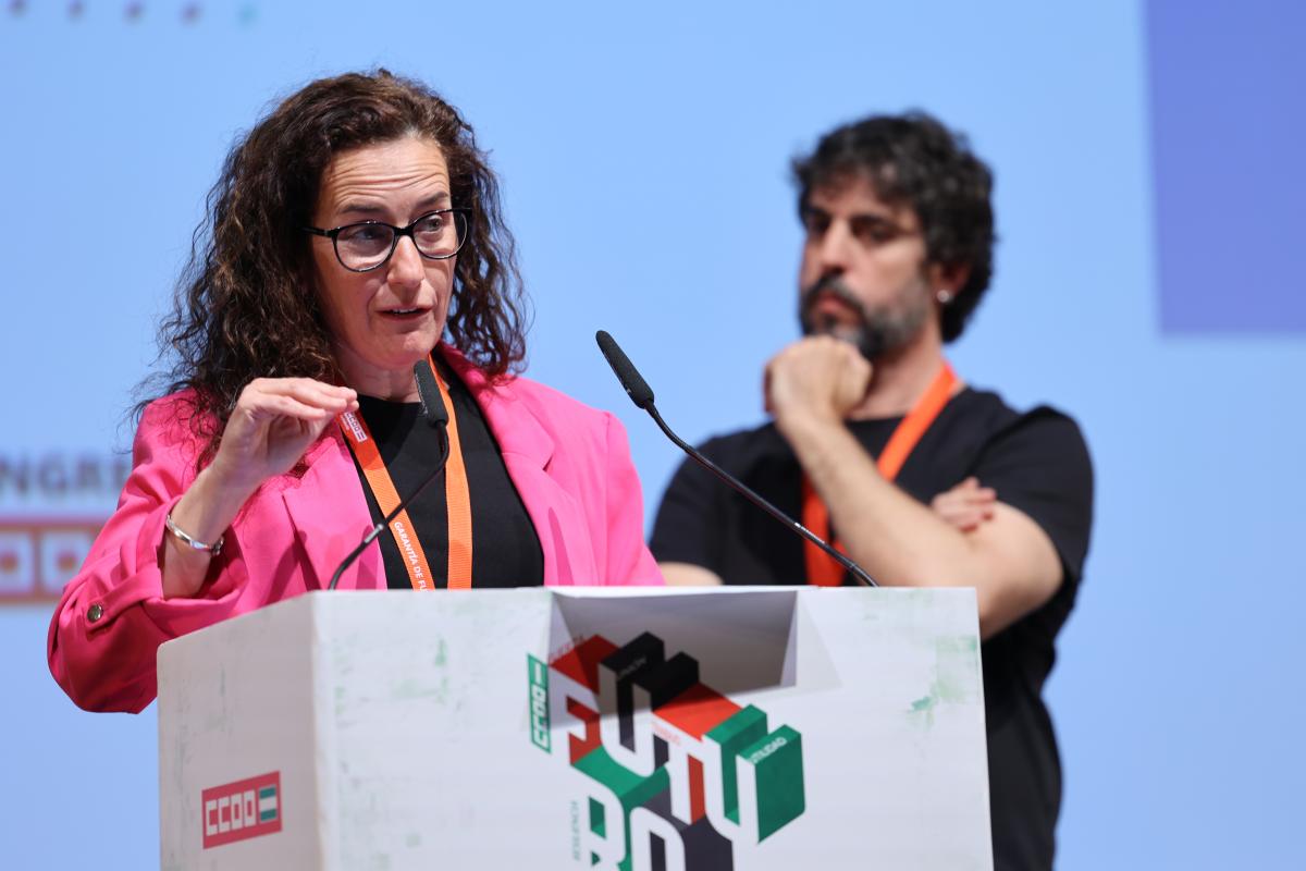 Defensa de la candidatura a la secretaría general de CCOO de Andalucía
