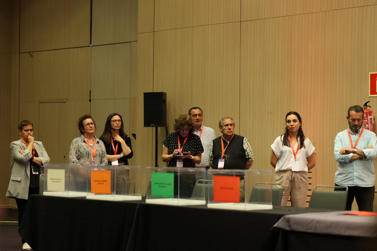 Defensa de la candidatura a la secretaría general de CCOO de Andalucía