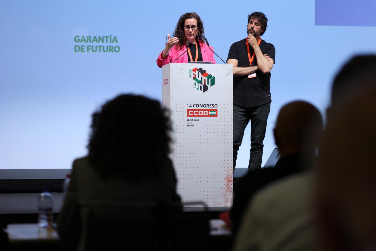 Defensa de la candidatura a la secretaría general de CCOO de Andalucía