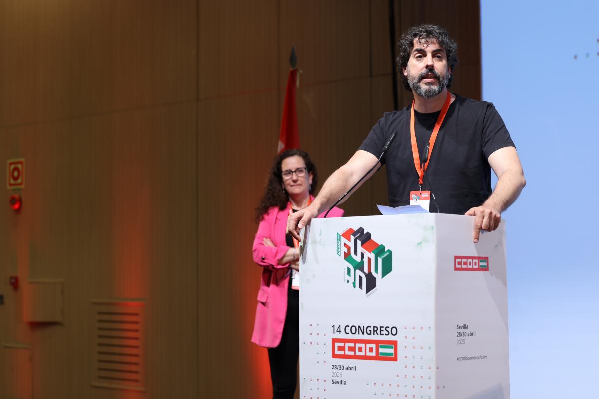 Defensa de la candidatura a la secretaría general de CCOO de Andalucía
