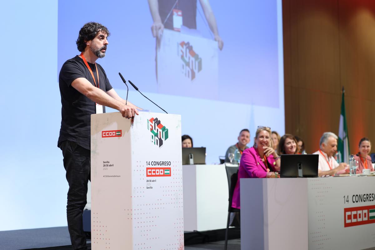 Da 2 - Sesin de tarde - Defensa de la candidatura a la secretara general de CCOO de Andaluca